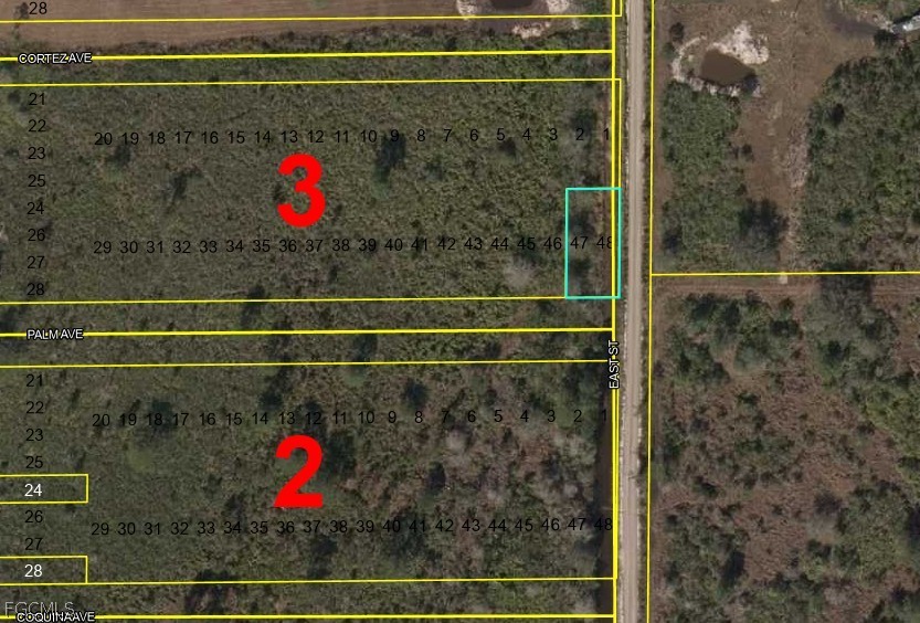LOTS 47 + 48  Palm Avenue
