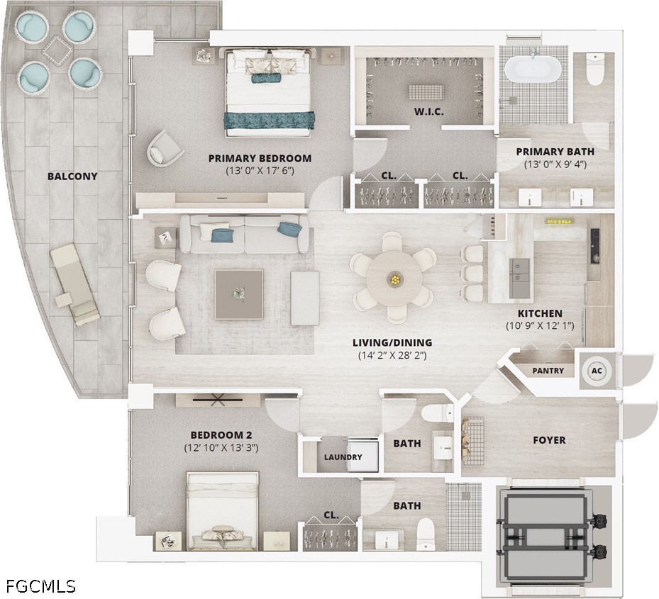 2583 1st Street, Apt 1502