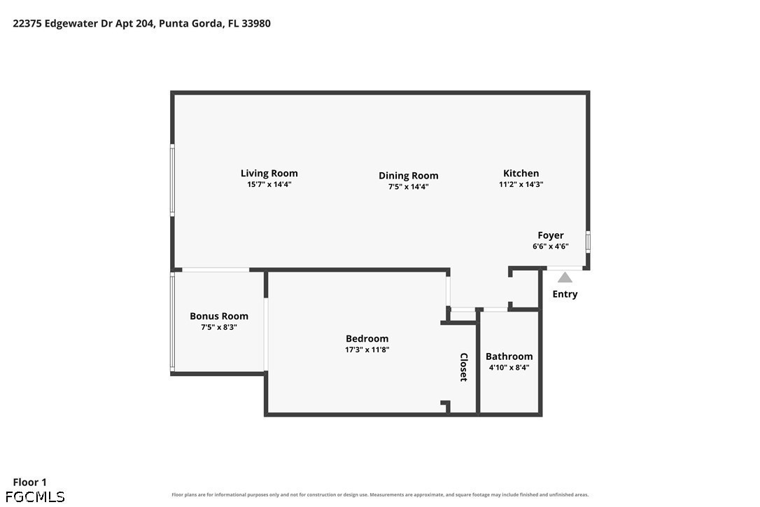 22375 Edgewater Drive, Apt 204