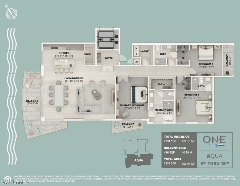 2583 First Street, Apt 1701