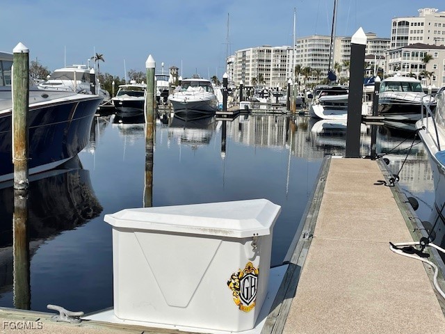 50 Ft.  Boat Slip at Gulf Harbour E-6