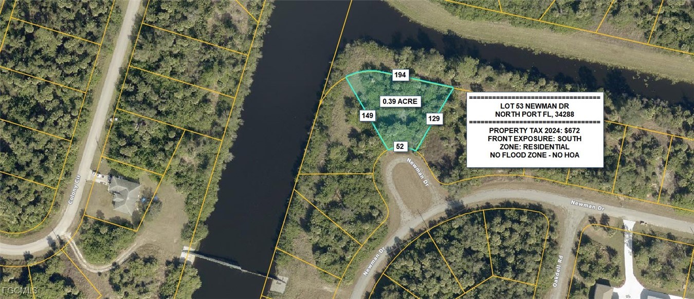 Lot 53  NEWMAN DR