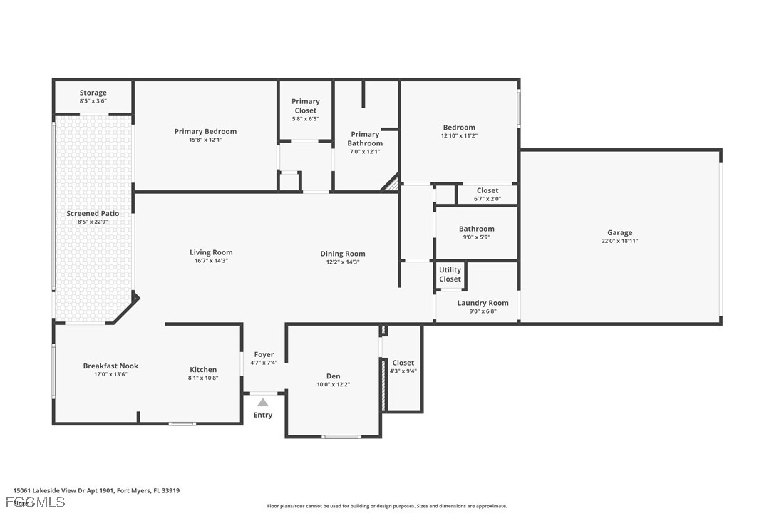 15061  Lakeside View Drive, Apt 1901