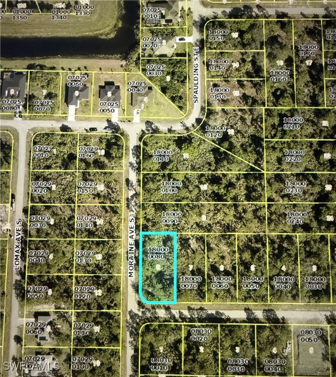   Corner lot